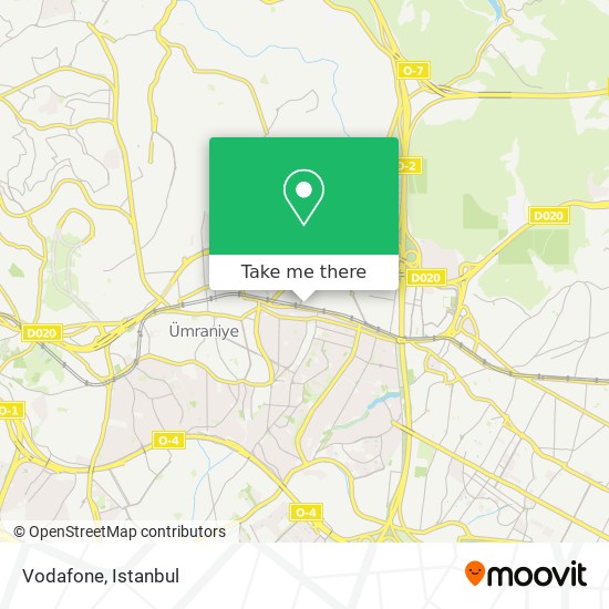 Vodafone map