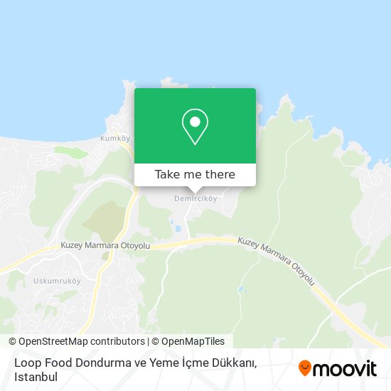 Loop Food Dondurma ve Yeme İçme Dükkanı map