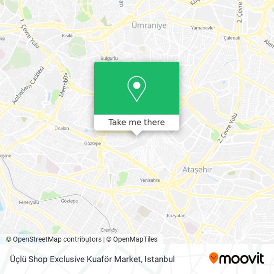 Üçlü Shop Exclusive Kuaför Market map