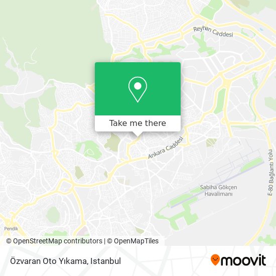 Özvaran Oto Yıkama map