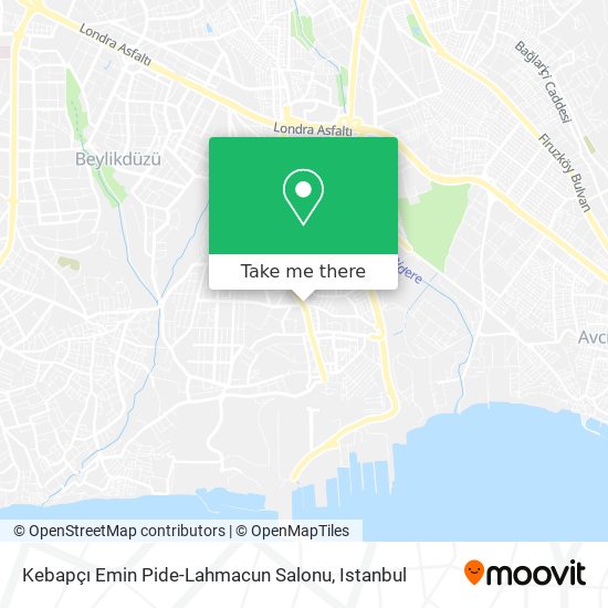 Kebapçı Emin Pide-Lahmacun Salonu map