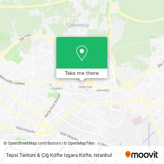 Tepsi Tantuni & Çiğ Köfte Izgara Köfte map