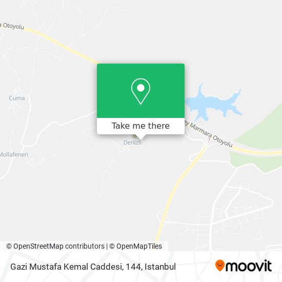 Gazi Mustafa Kemal Caddesi, 144 map