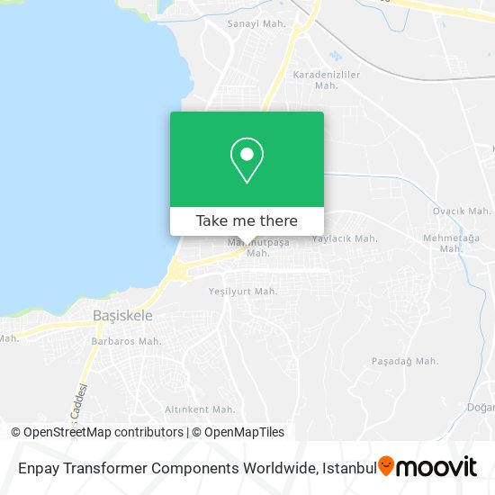Enpay Transformer Components Worldwide map