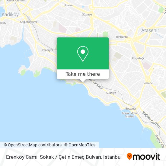 Erenköy Camii Sokak / Çetin Emeç Bulvarı map