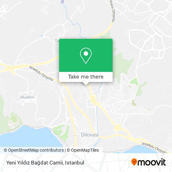Yeni Yıldız Bağdat Camii map