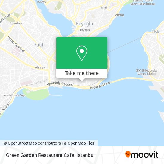 Green Garden Restaurant Cafe map