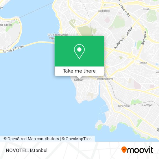 NOVOTEL map