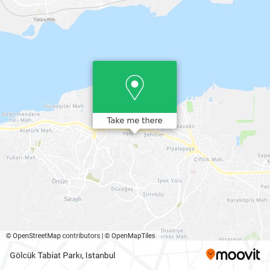 Gölcük Tabiat Parkı map