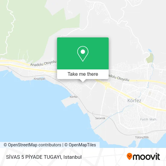 SİVAS  5 PİYADE TUGAYI map
