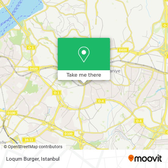 Loqum Burger map