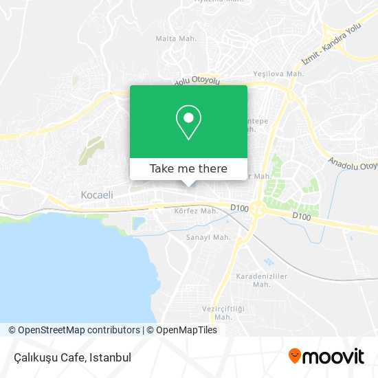 Çalıkuşu Cafe map