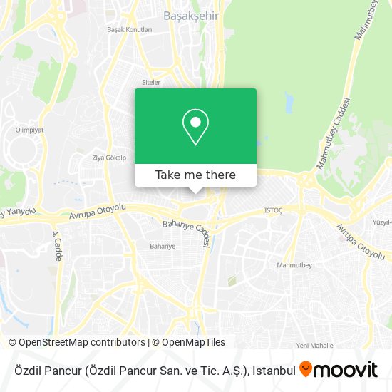 Özdil Pancur (Özdil Pancur San. ve Tic. A.Ş.) map