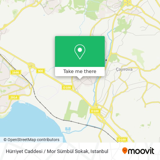 Hürriyet Caddesi / Mor Sümbül Sokak map