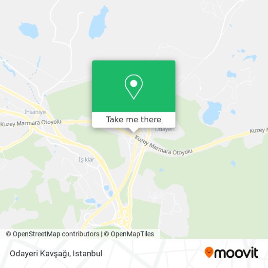 Odayeri Kavşağı map