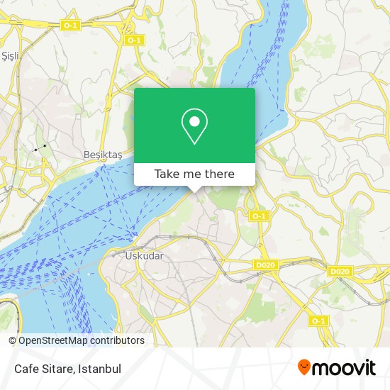 Cafe Sitare map