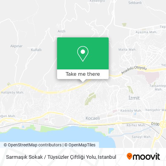 Sarmaşık Sokak / Tüysüzler Çiftliği Yolu map