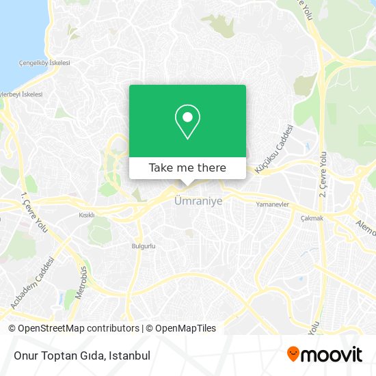 Onur Toptan Gıda map