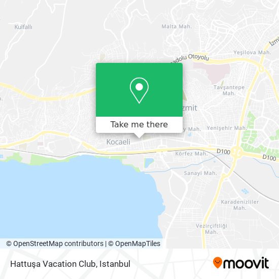 Hattuşa Vacation Club map
