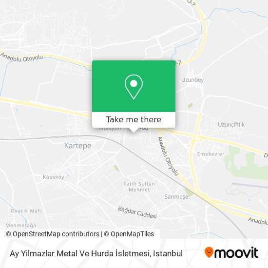 Ay Yilmazlar Metal Ve Hurda İsletmesi map