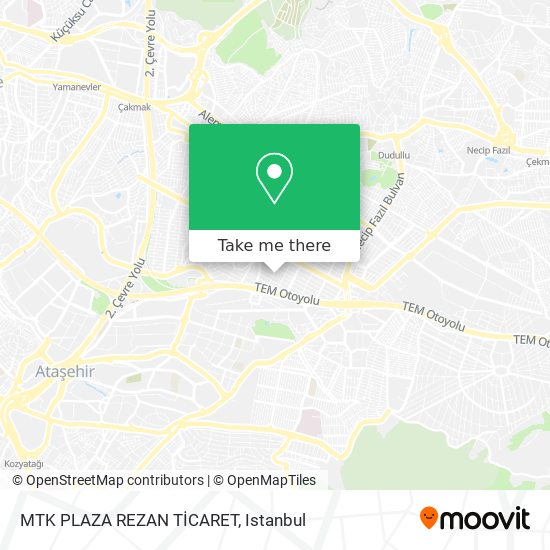 MTK PLAZA REZAN TİCARET map