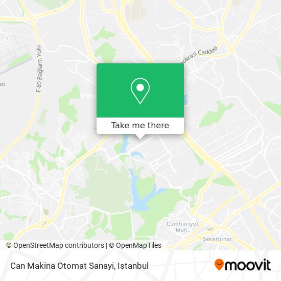 Can Makina Otomat Sanayi map