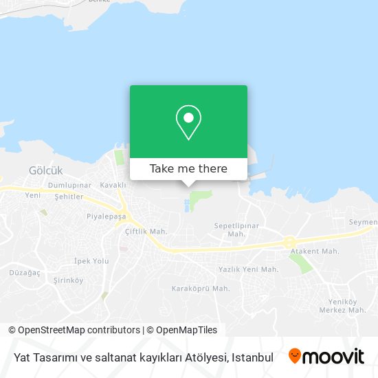Yat Tasarımı ve saltanat kayıkları Atölyesi map