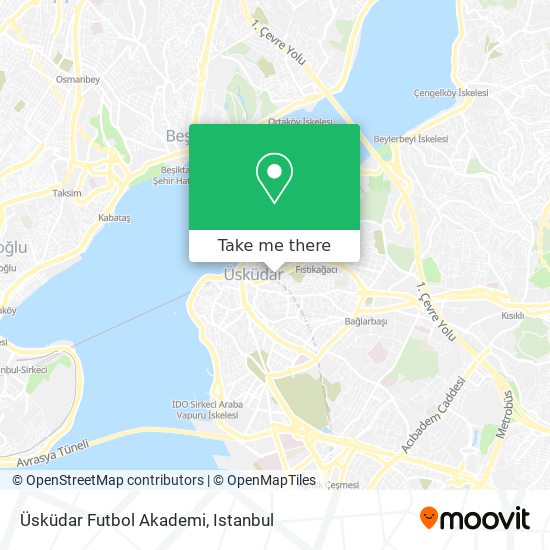 Üsküdar Futbol Akademi map