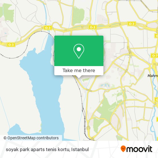 soyak park aparts tenis kortu map