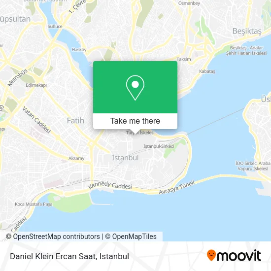 Daniel Klein Ercan Saat map