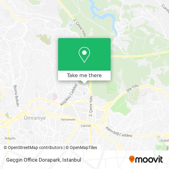 Geçgin Office Dorapark map