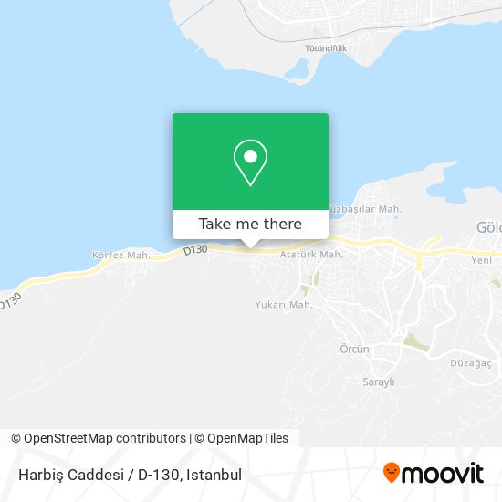 Harbiş Caddesi / D-130 map