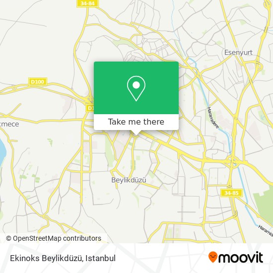 Ekinoks Beylikdüzü map