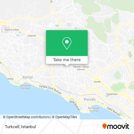 Turkcell map