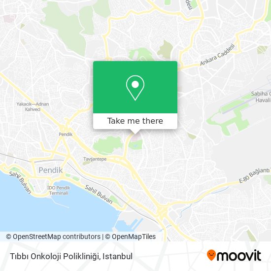 Tıbbı Onkoloji Polikliniği map