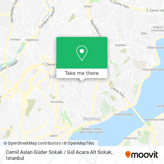 Cemil Aslan Güder Sokak / Gül Acara Alt Sokak map