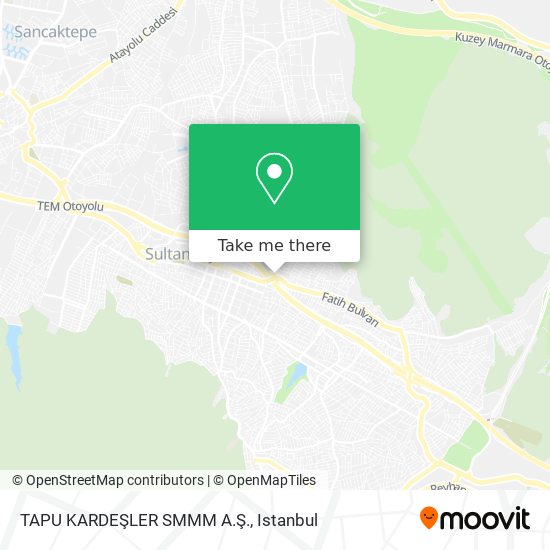 TAPU KARDEŞLER SMMM A.Ş. map