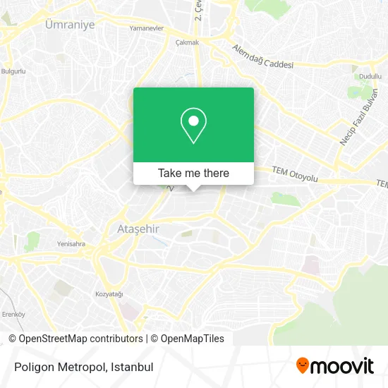 Poligon Metropol map