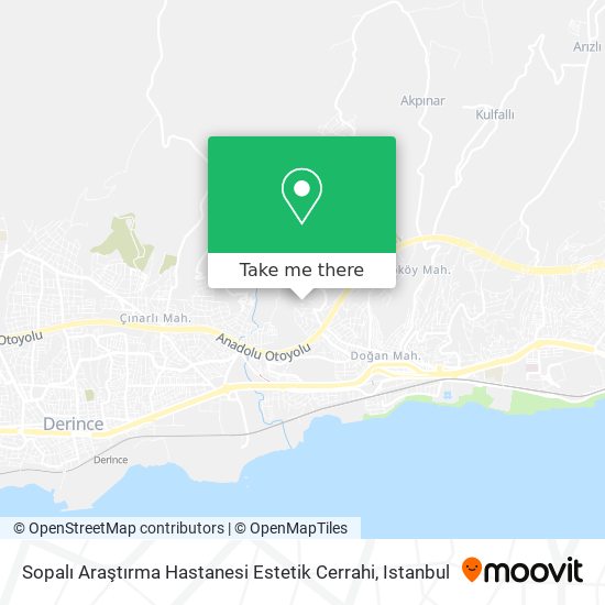 Sopalı Araştırma Hastanesi Estetik Cerrahi map