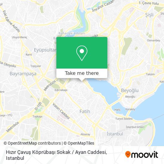 Hızır Çavuş Köprübaşı Sokak / Ayan Caddesi map