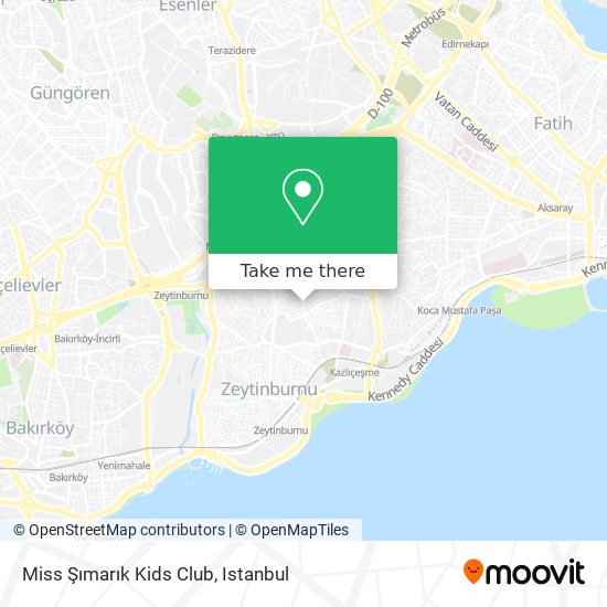 Miss Şımarık Kids Club map