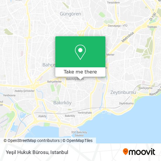 Yeşil Hukuk Bürosu map
