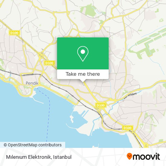 Mılenıum Elektronik map