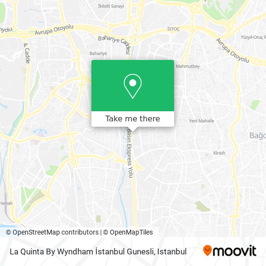 La Quinta By Wyndham İstanbul Gunesli map