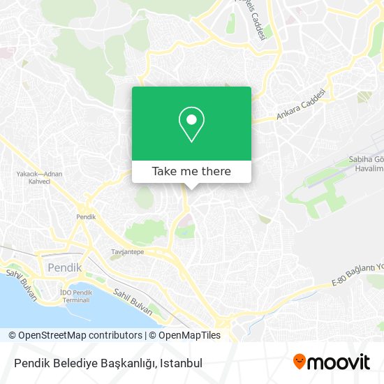 Pendik Belediye Başkanlığı map