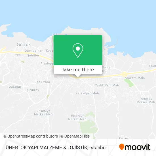 ÜNERTOK YAPI MALZEME & LOJİSTİK map