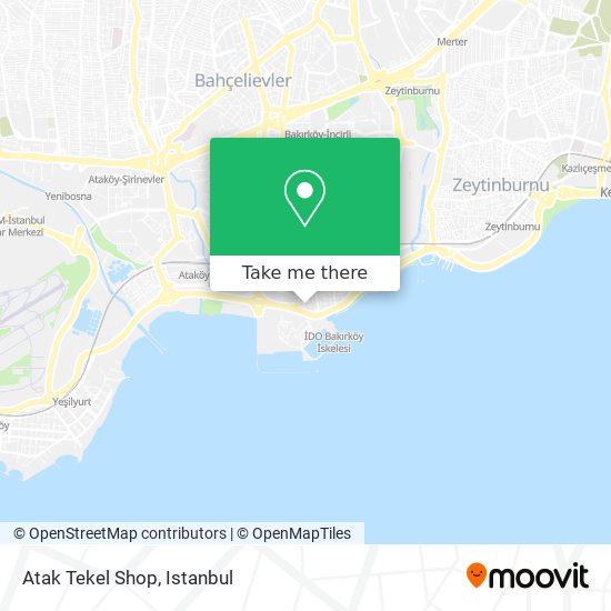 Atak Tekel Shop map