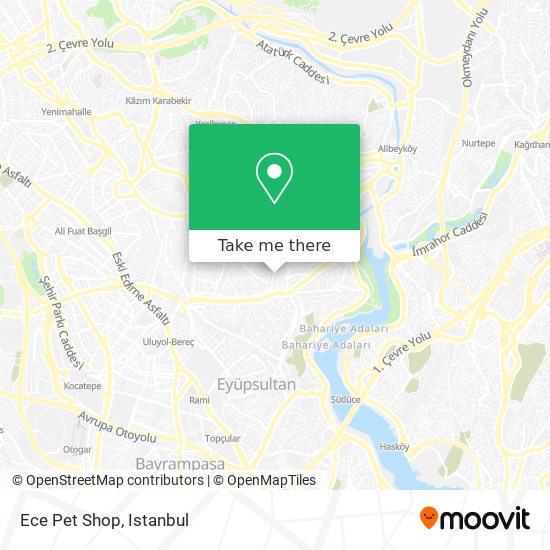 How To Get To Ece Pet Shop In Gaziosmanpasa By Bus Metro Or Cable Car