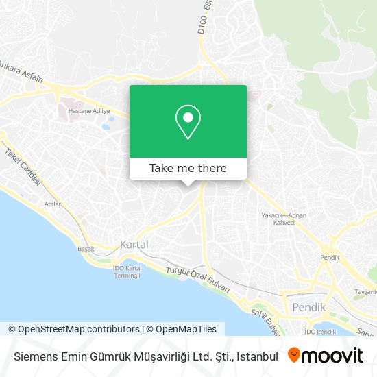 Siemens Emin Gümrük Müşavirliği Ltd. Şti. map