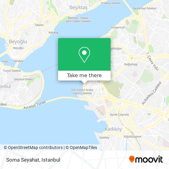 Soma Seyahat map